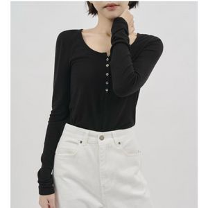 PVCS 내추럴 핸리넥 티셔츠 새상품