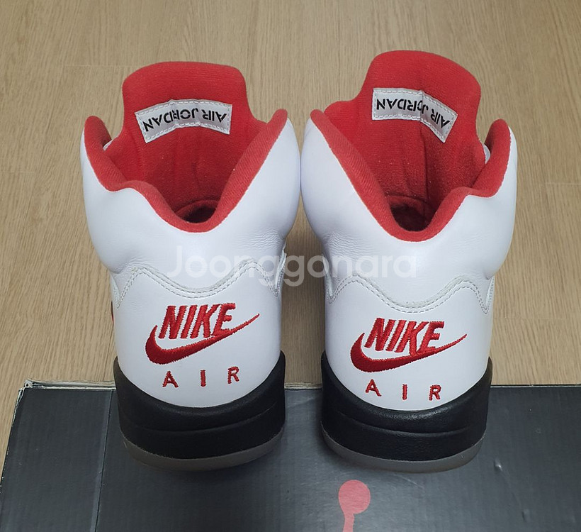 조던5 파레 실버텅 서태웅 270사이즈 중고 16만원--4