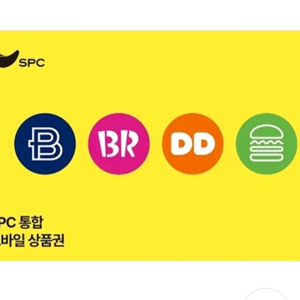 해피콘 SPC 통합 모바일 상품권 4천원권 이미지