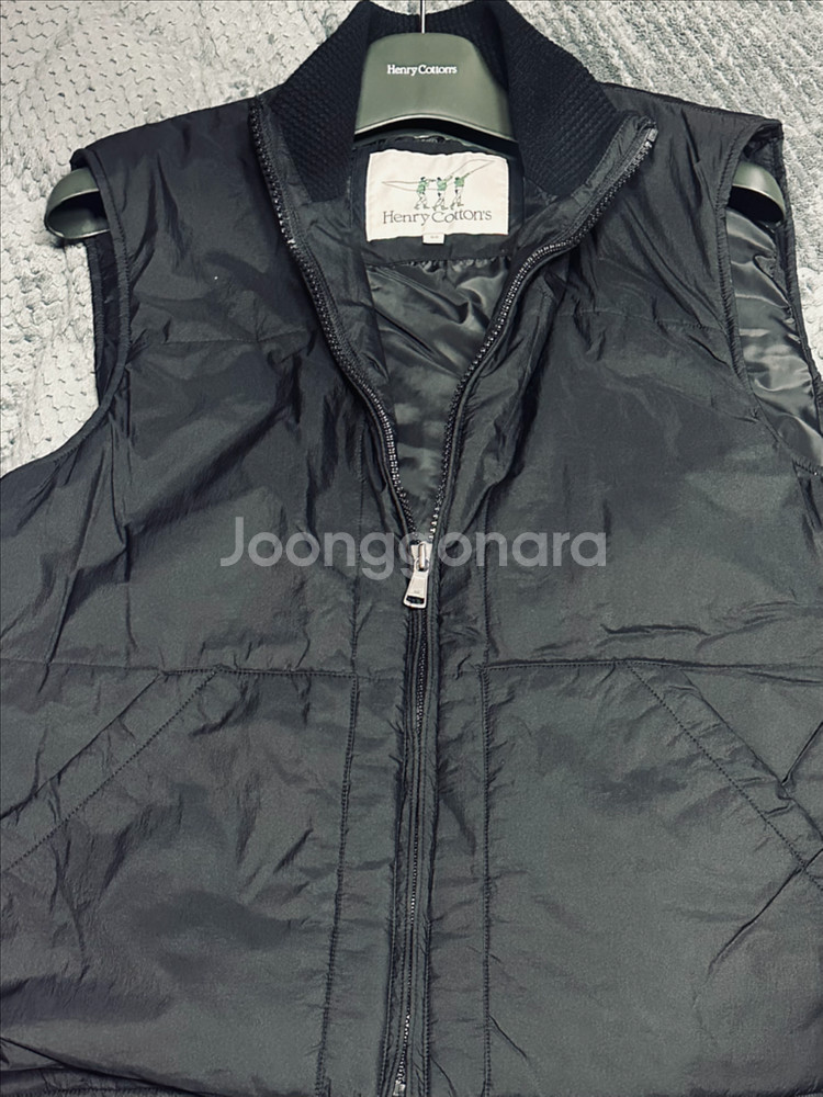 헨리코튼 파일럿네오 코트 이너 패딩 조끼 105사이즈--2
