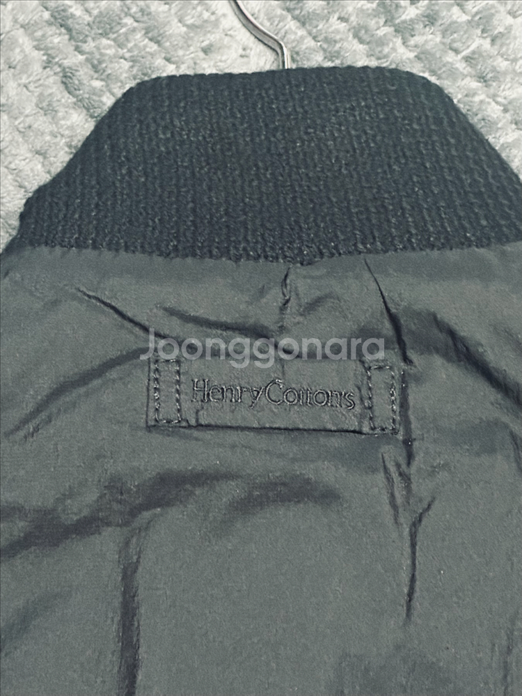 헨리코튼 파일럿네오 코트 이너 패딩 조끼 105사이즈--3