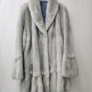 빅사이즈 풀스킨 통밍크코트 77후~99초