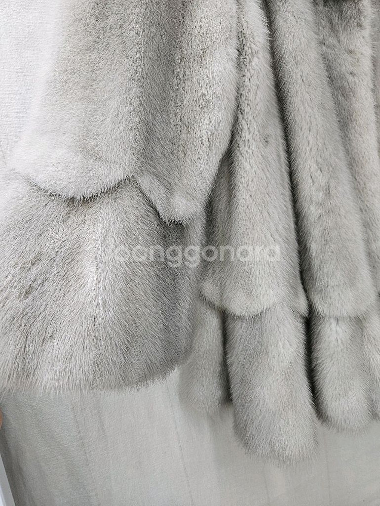 빅사이즈 풀스킨 통밍크코트 77후~99초--2