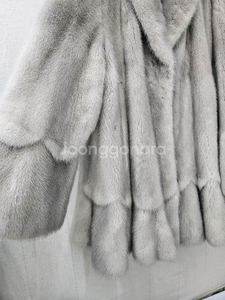 빅사이즈 풀스킨 통밍크코트 77후~99초--3