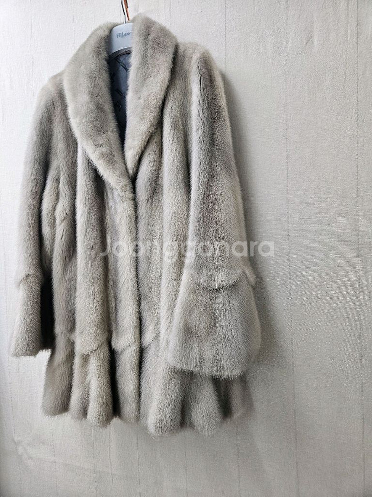 빅사이즈 풀스킨 통밍크코트 77후~99초--1