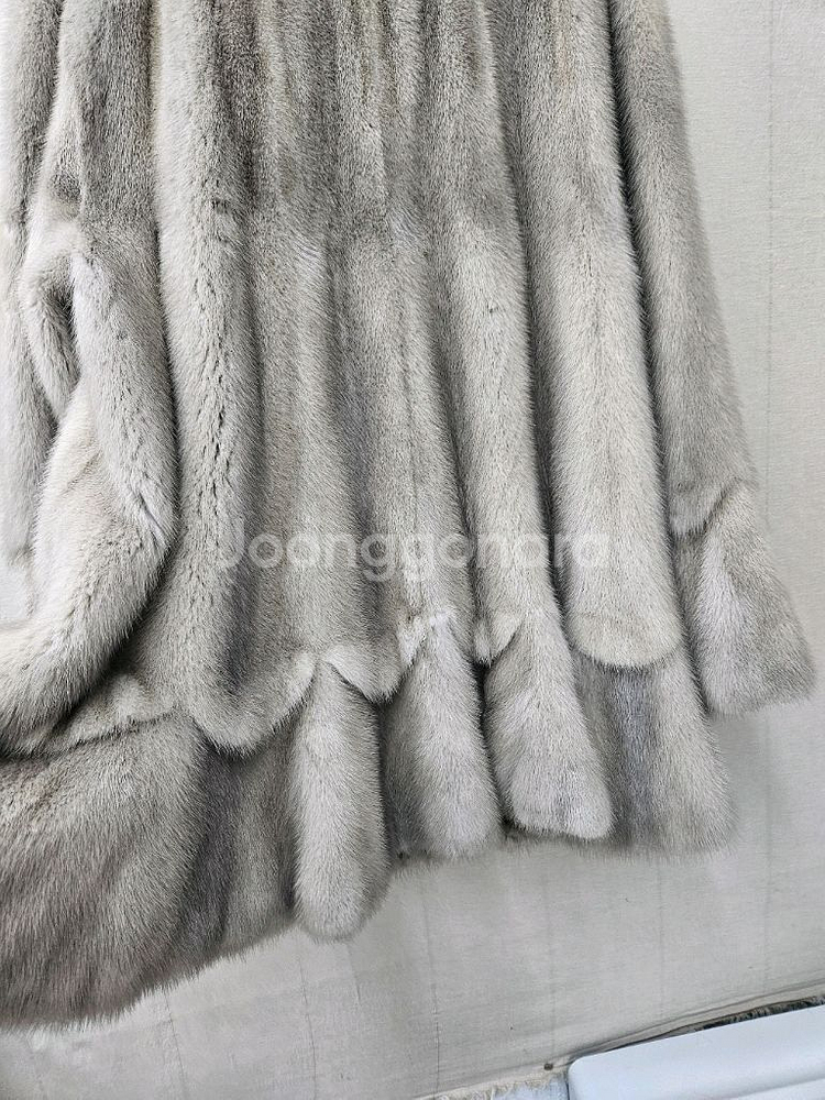 빅사이즈 풀스킨 통밍크코트 77후~99초--6