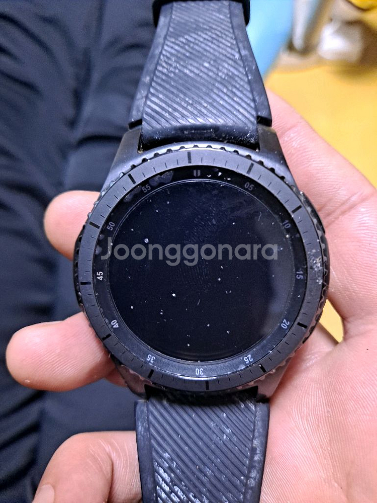 삼성 기어 S3 프론티어 2개에 만오천원 부품용--0