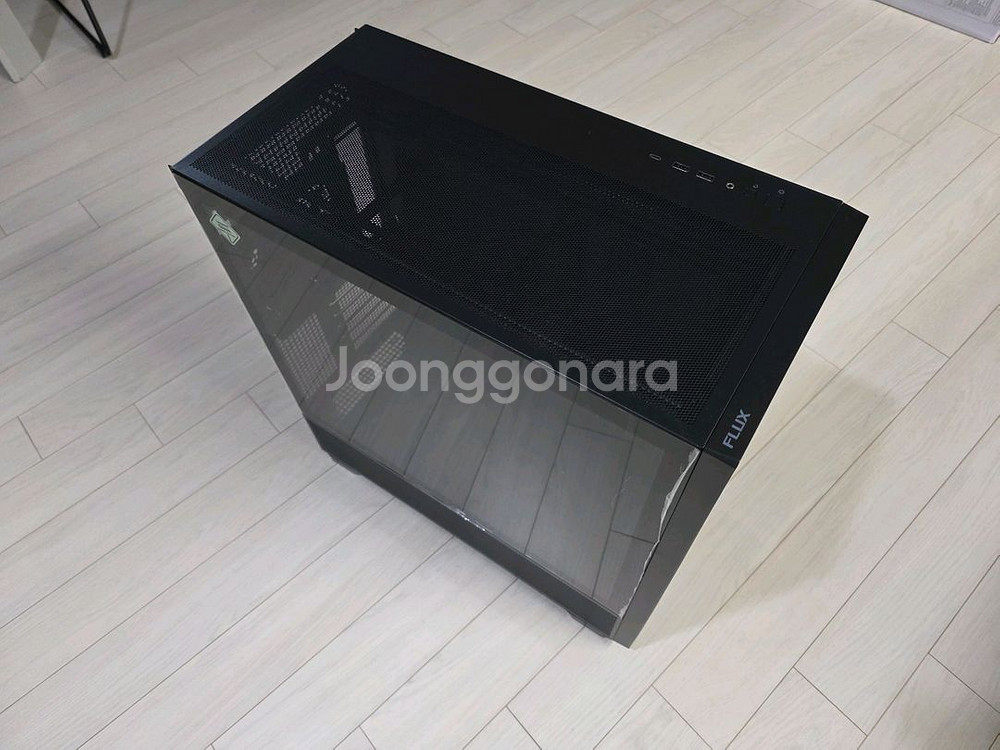 안텍 FLUX MESH BTF 블랙 컴퓨터 케이스--1