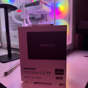 삼성 포터블 SSD T7 2TB