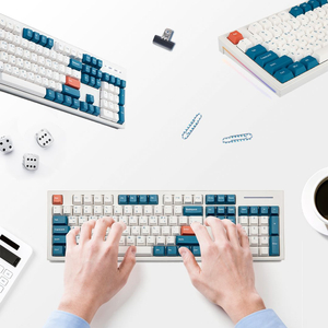 주연테크 JK01 PBT 갈축 게이밍 기계식 키보드 10개