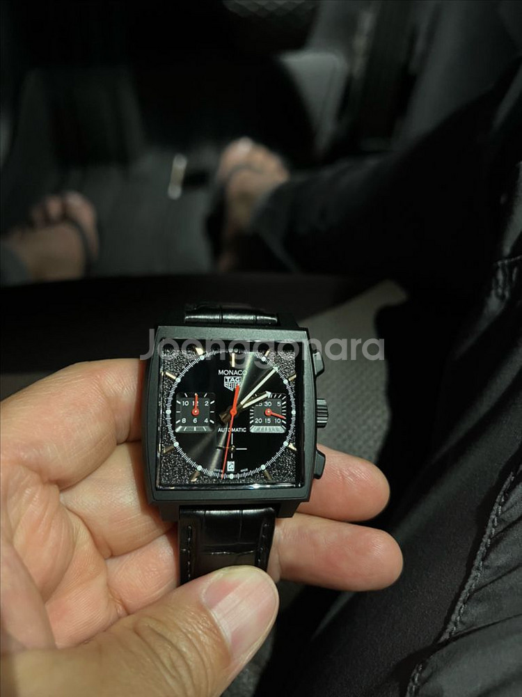 태그호이어 모나코 크로노그래프 시계--1