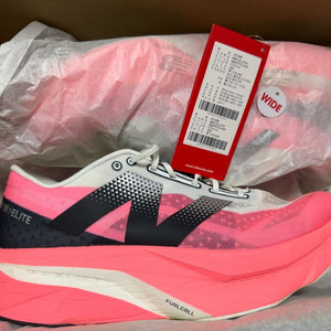 [280] 뉴발란스 엘리트v4 와이드 러닝화