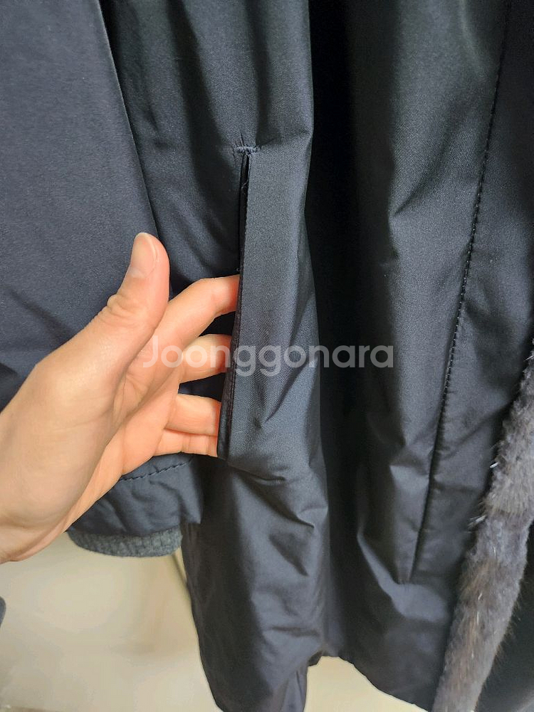 새상품) 밍크퍼 코트--6