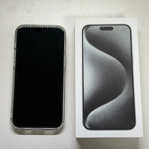 아이폰15프로맥스 512 화이트티타늄 풀박스