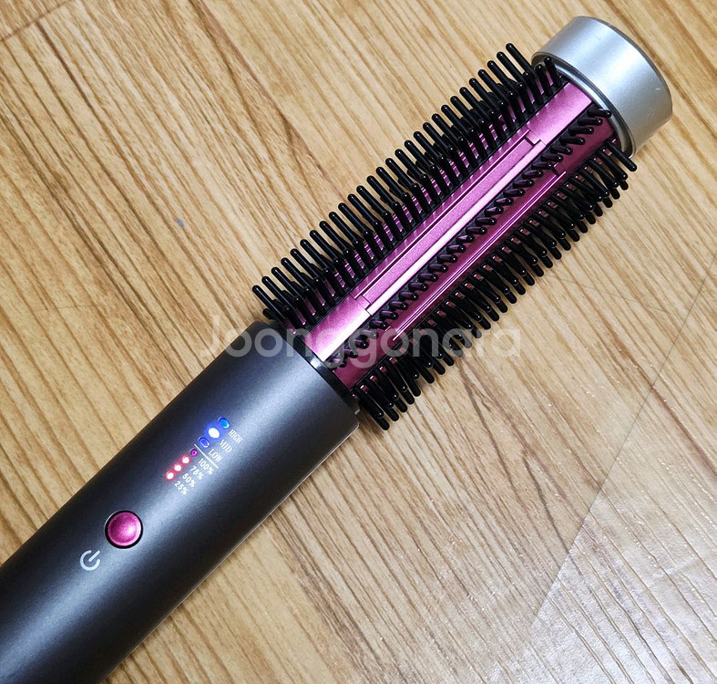 SS Shiny 무선 헤어 고데기 스타일러--0