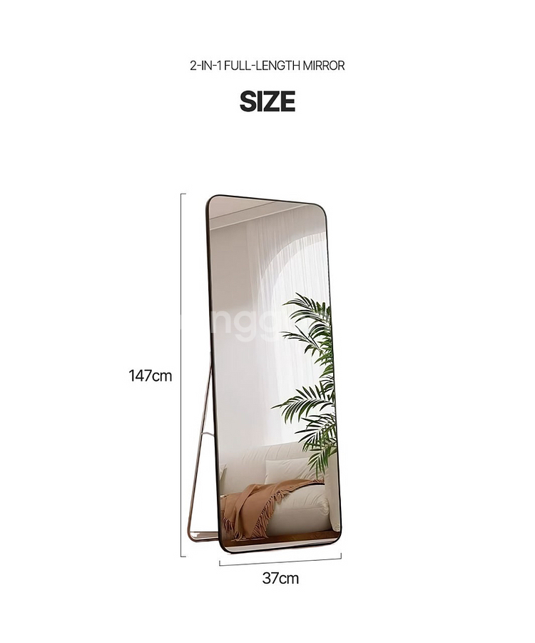 2in1 풀레인지 스탠드형 거울--2