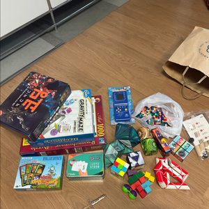 코딩 그래비티메이즈 퍼즐 큐브 자석큐브 우주큐브 게임기 기타등등 사진속 일괄