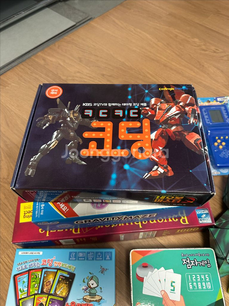 코딩 그래비티메이즈 퍼즐 큐브 자석큐브 우주큐브 게임기 기타등등 사진속 일괄--1