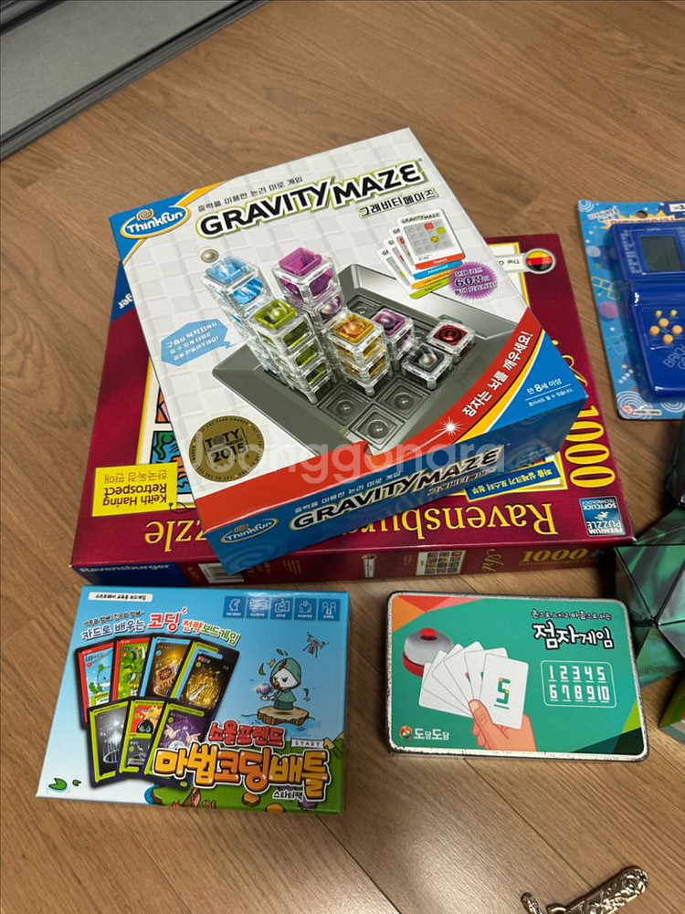 코딩 그래비티메이즈 퍼즐 큐브 자석큐브 우주큐브 게임기 기타등등 사진속 일괄--5