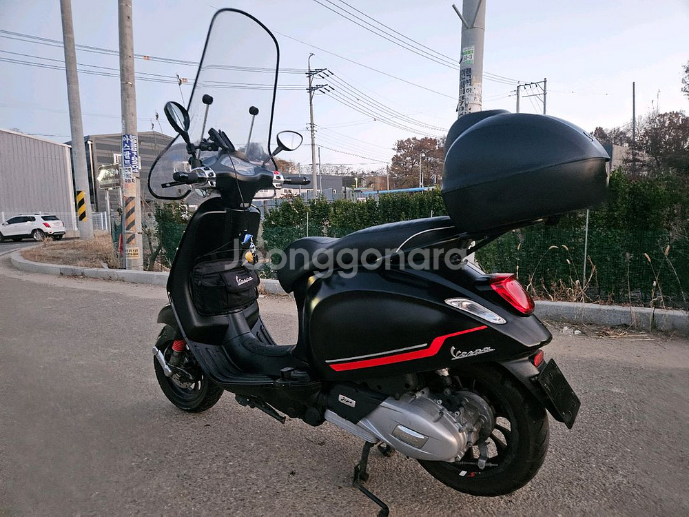 베스파스프린트/24년식/7천키로/310만원/신차급--4