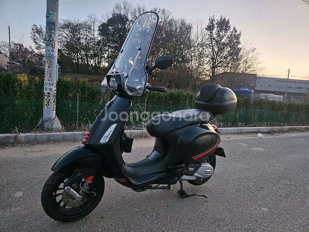 베스파스프린트/24년식/7천키로/310만원/신차급--3