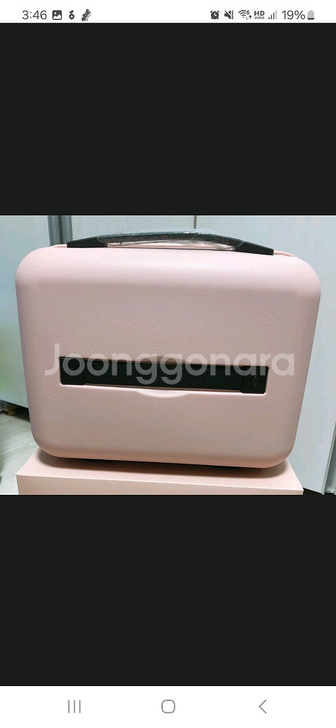 스타벅스 레디백 핑크색 (트레블가방, 여행용가방) 새상품--1