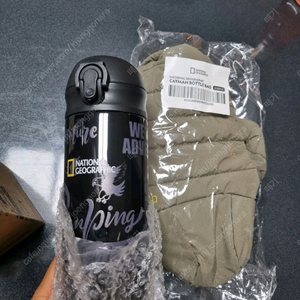 내셔널지오그래픽 보온보냉 텀블러 + 보온가방 세트 이미지