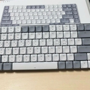 사테치 SM1 슬림 로우프로파일 알루미늄 기계식 키보드 이미지