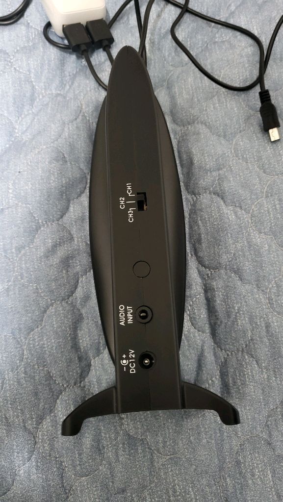 오디오 모니터 헤드폰 송수신기 세트 이미지