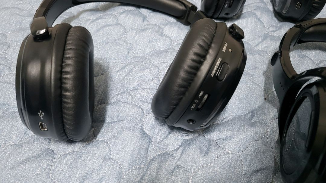 오디오 모니터 헤드폰 송수신기 세트 이미지