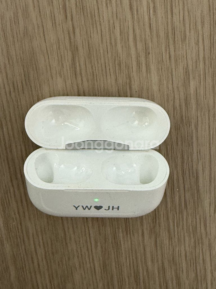 에어팟 프로1 본체 각인--1