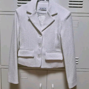 드노리타 베이직 트위드 자켓 - 화이트 , 프리