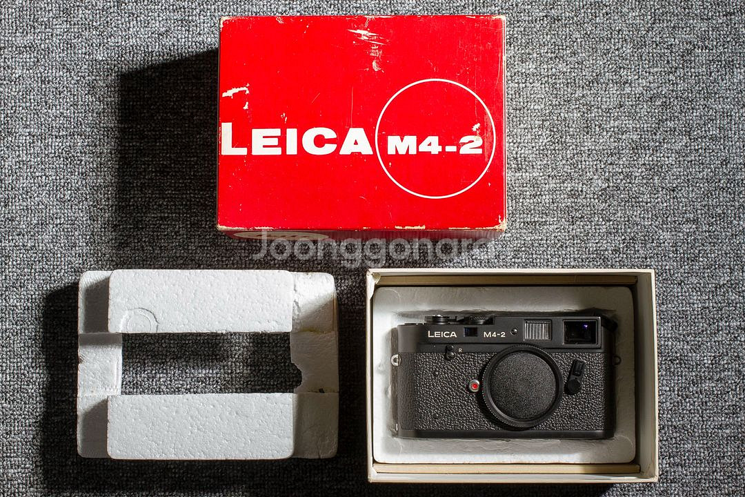 라이카 M4-2 블랙 크롬 박스셋 Leica--0