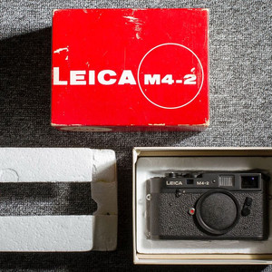 라이카 M4-2 블랙 크롬 박스셋 Leica