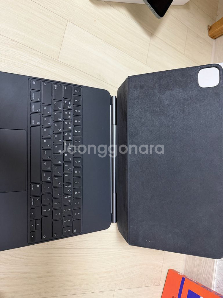 아이패드프로 5세대 M1 12.9 wifi 256G+ 정품매직키보드 + 애플펜슬 2세대 판매합니다--1