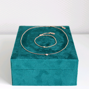 다무르(제작)목걸이+팔찌 18K 스몰세트 일괄판매