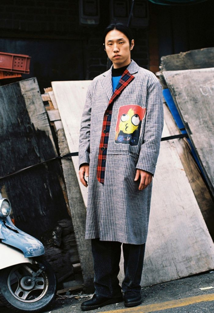 조렌즈 까르띠스 한대수 컬렉션 체크코트 (프리사이즈) 이미지