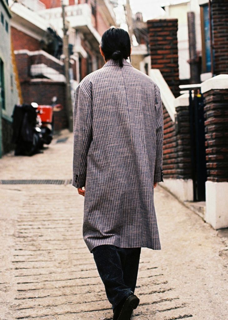 조렌즈 까르띠스 한대수 컬렉션 체크코트 (프리사이즈) 이미지