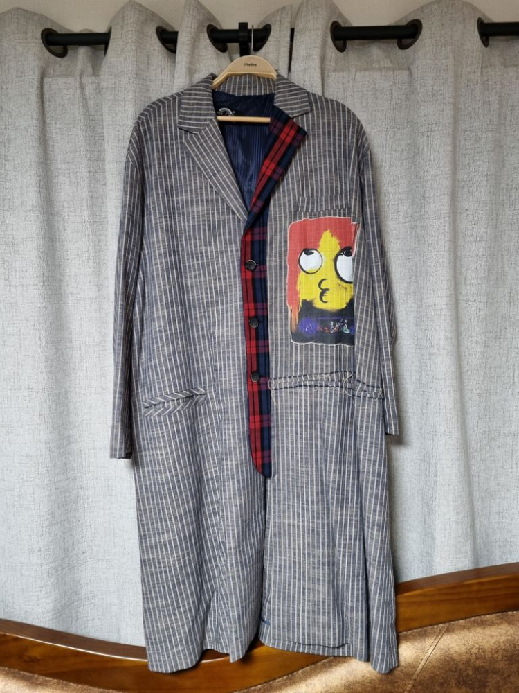 조렌즈 까르띠스 한대수 컬렉션 체크코트 (프리사이즈) 이미지