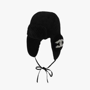 샤넬 코코네쥬 트래퍼햇 군밤모자 (블랙) 이미지