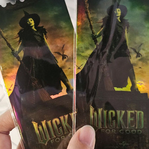 (교환) 메가박스 위키드 포 굿 오리지널 티켓 A -> B