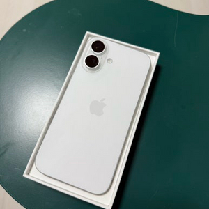 (찔러보기X) 아이폰 16 화이트 256GB