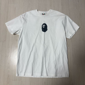 BAPE A Bathing APE 베이프 반팔 화이트XL 7만 팜