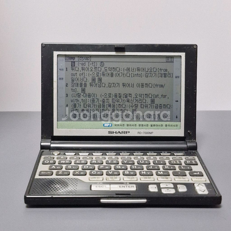 샤프 리얼딕세이 RD-7000전자사전--8