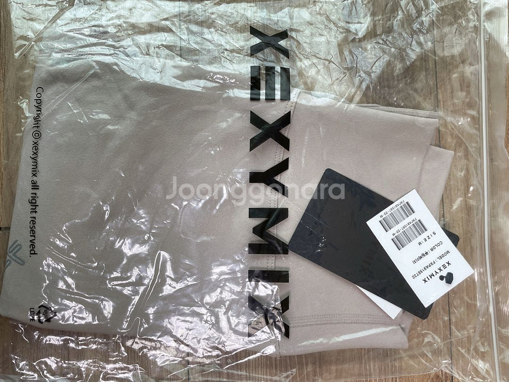 [새제품] 젝시믹스 블랙라벨 360N 레깅스 M사이즈--1