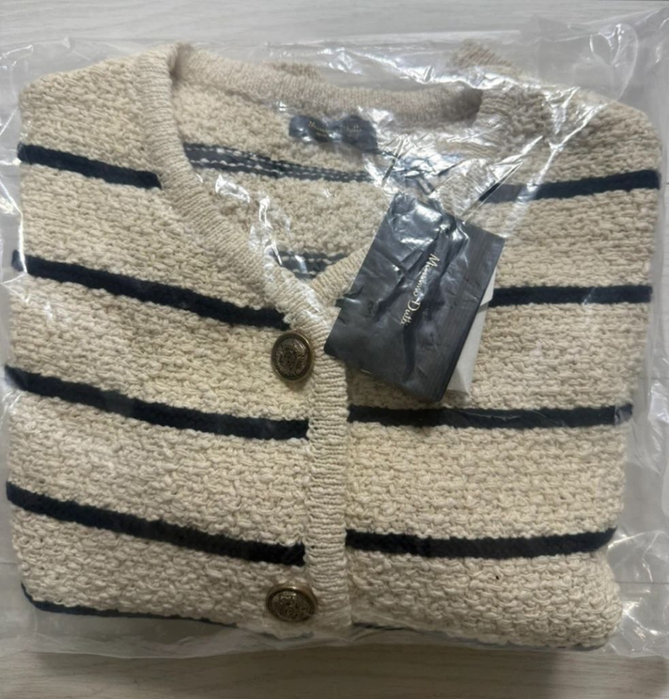 [새상품] 마시모두띠 스트라이프 니트 가디건S 이미지