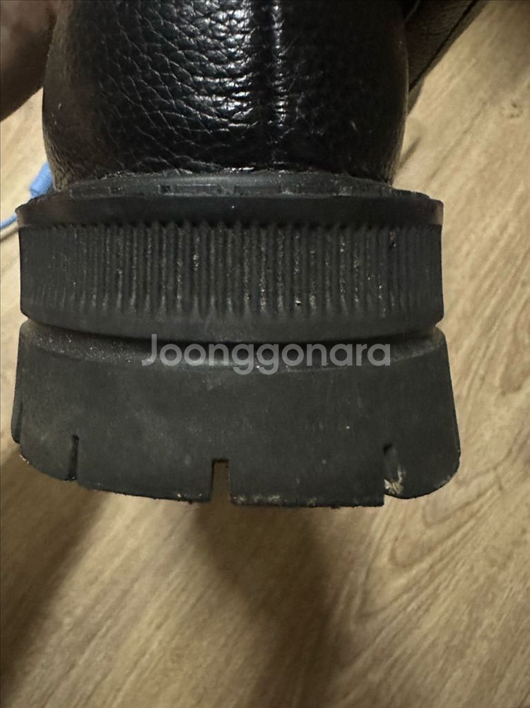 (정품)미소페 가죽 워커 부츠 235--2