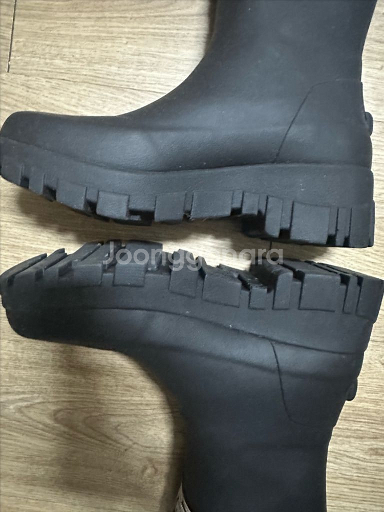 락피쉬 웨더웨어 블랙 레인부츠 UK4.5--1