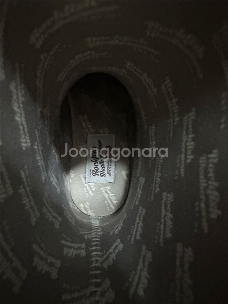 락피쉬 웨더웨어 블랙 레인부츠 UK4.5--2