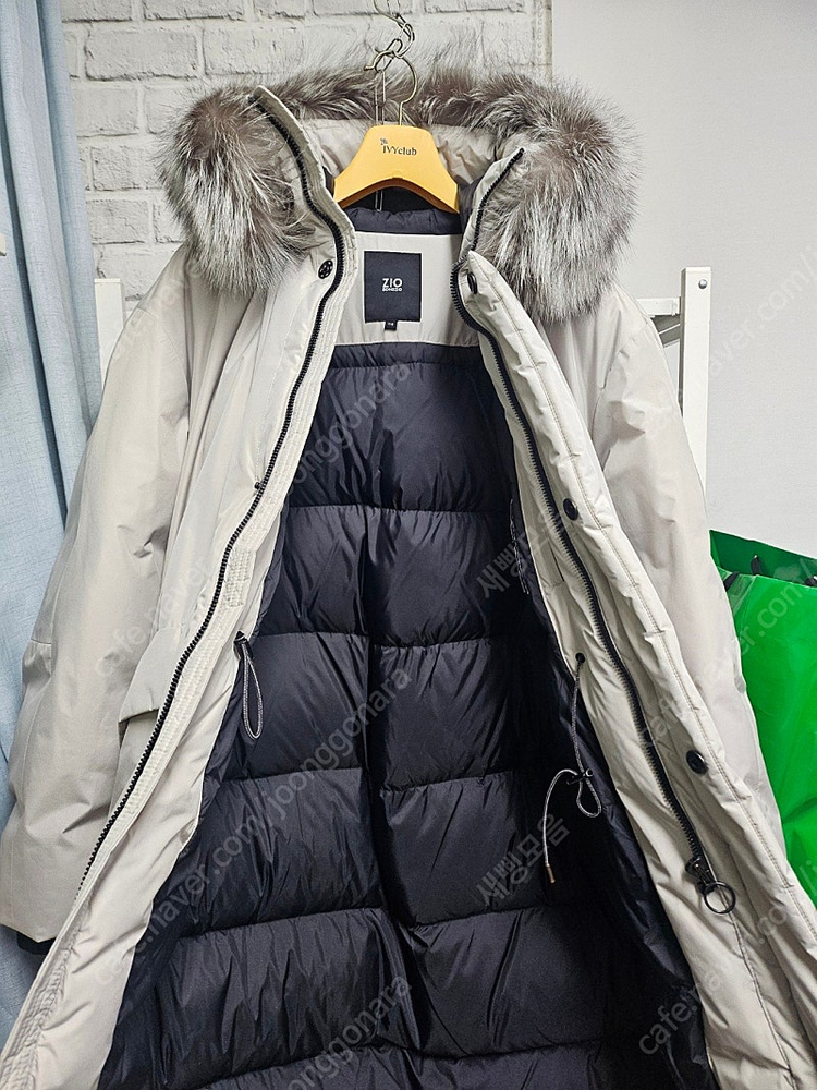 매장정품/ 지오송지오 남성패딩 110 구스 패딩코트 XC85--6